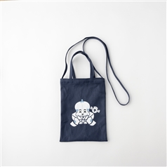 福助×AKOMEYA TOKYO ギフトバッグ 本品堂デザイン ネイビー