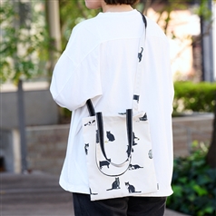 TEMBEA/ 3HANDLE TOTE S CAT ブラック