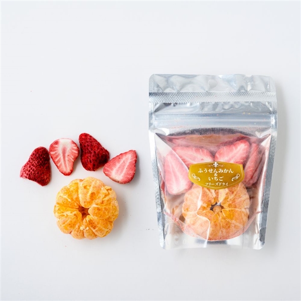株式会社げんき本舗/ フリーズドライ いちご＆みかん