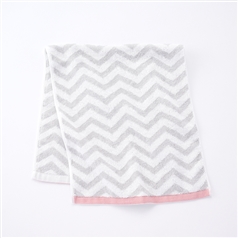 今治タオル市　Ｓシェブ　ロン　フェイスタオル　グレ－