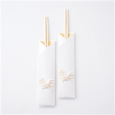AKOMEYA TOKYO/ 午 水引祝箸 2膳入 金白