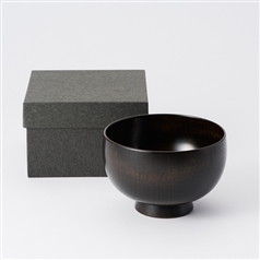 AKOMEYA TOKYO/ しらさぎ椀 L 漆黒
