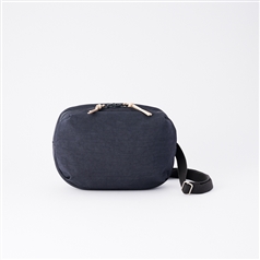 NIZYU KANO/ FUKUI SIWA ボディバック S ダークグレー