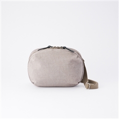 NIZYU KANO/ FUKUI SIWA ボディバック S グレーベージュ