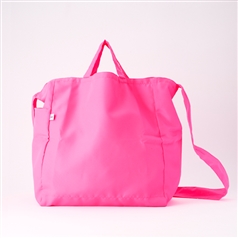 NIZYU KANO/ face別注　ポケッタブル3wayトート 蛍光ピンク
