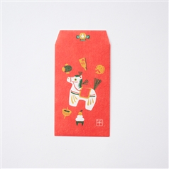 AKOMEYA TOKYO/ ポチ袋 午 赤