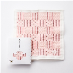 AKOMEYA TOKYO/ メッセージかや生地ふきん　ありがとう