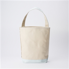 TEMBEA/ BAGUETTE TOTE SMALL BEIGE×WATER