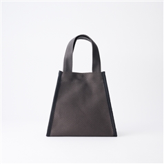 AKOMEYA TOKYO/ sasicco  パイピングトートS 　チャコールグレー