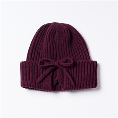 AKOMEYA TOKYO/p cnq　aria 2way ribbon knit watch バーガンディー