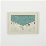 水布人舎　LETTER&TOWELS　グリーン