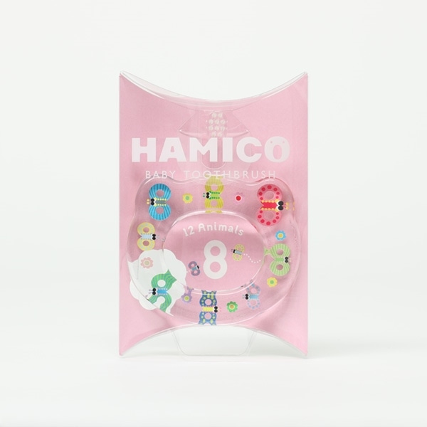 HAMICOBABY TOOTHBRUSH　ベビー歯ブラシ 8 チョウ