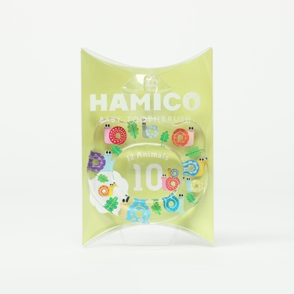 HAMICOBABY TOOTHBRUSH　ベビー歯ブラシ 10 カタツムリ