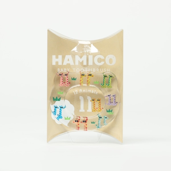 HAMICOBABY TOOTHBRUSH　ベビー歯ブラシ 11 キリン