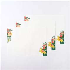 AKOMEYA TOKYO/ 招福 祝敷紙 午　3枚