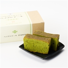 AKOMEYA TOKYO/ こだわり卵で仕立てたベイクドケーキ　宇治抹茶