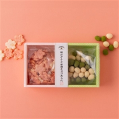 AKOMEYA TOKYO/ 桜おかきと甘酒チョコあられ
