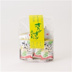 森白製菓　オリーブ＆オリーブあられ