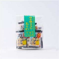 森白製菓　柚子塩こうじあられ