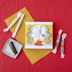 AKOMEYA TOKYO/ 煎餅屋のチョコクランチ　 2024年お年賀デザイン