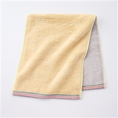 今治タオル市　ＩＥオネット　フェイスタオル　イエロー