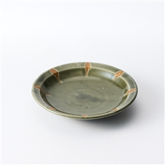 美濃白瓷皿（平安時代）発掘品 美濃白瓷皿（平安時代）発掘品