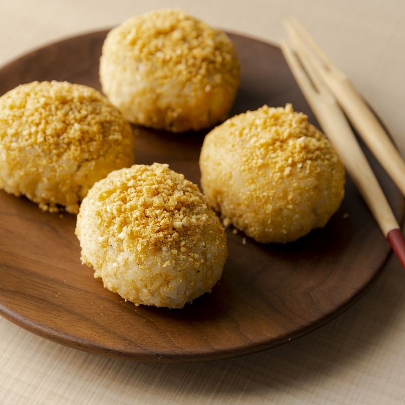 【アコメヤの木桶味噌】バナナ風味の味噌おはぎ