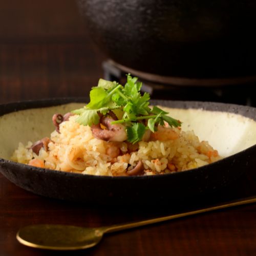 スパイス香るシーフード炊き込みごはん