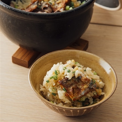 【かつお出汁】秋刀魚ごはん