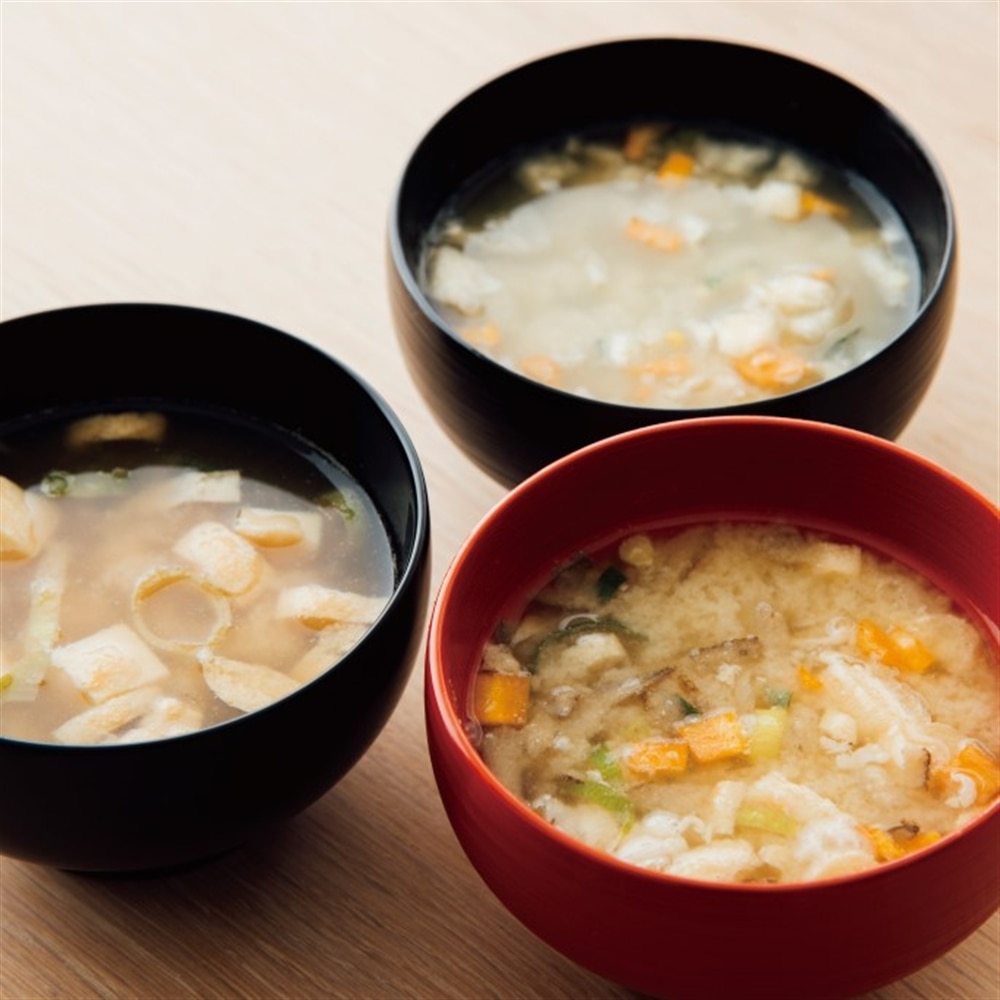 Authentic miso soup now available freeze-dried!