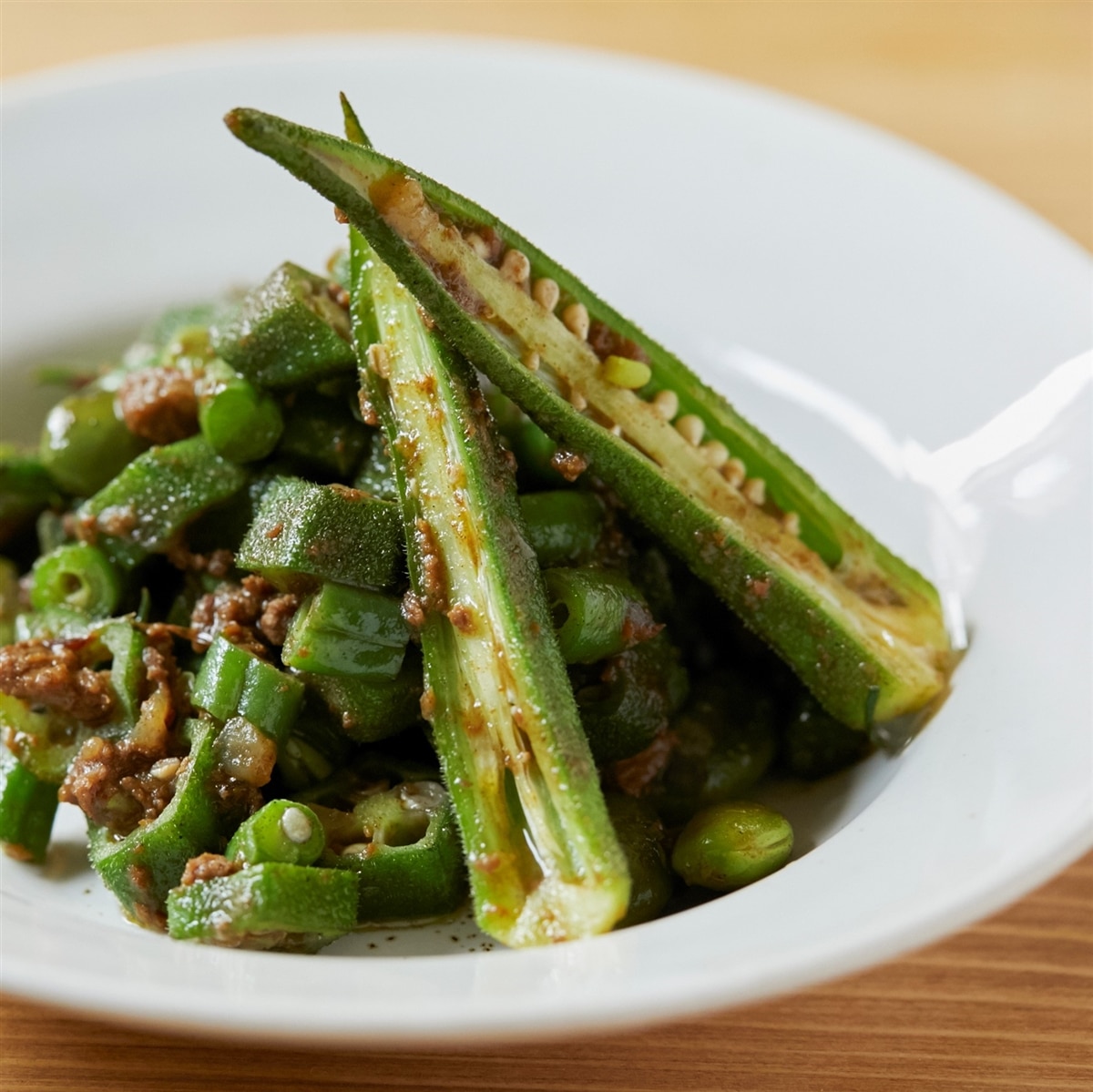 【マトンと山椒】サブジ風 夏野菜の炒めもの