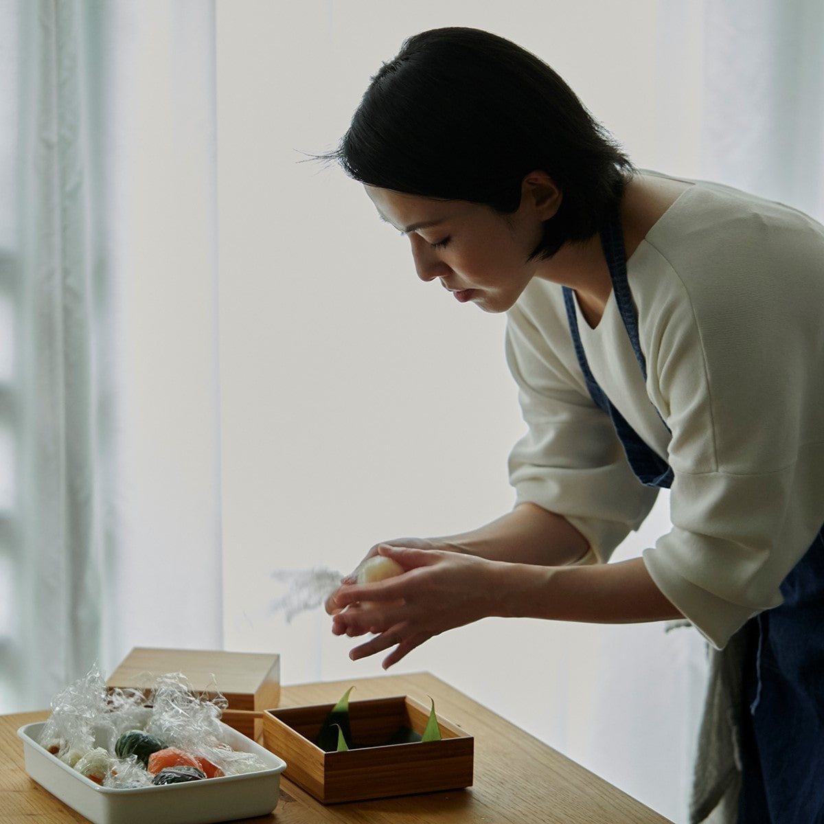 料理家の茂村美由樹さんが提案する、AKOMEYAの素材を使った春のお弁当 Part２