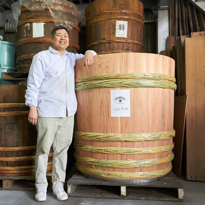 アコメヤの木桶味噌ができるまで④「木桶味噌仕込み以来初めての口切りをしました!」