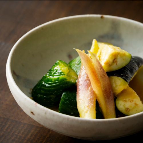 【アコメヤの味噌だれ】野菜の一夜漬け
