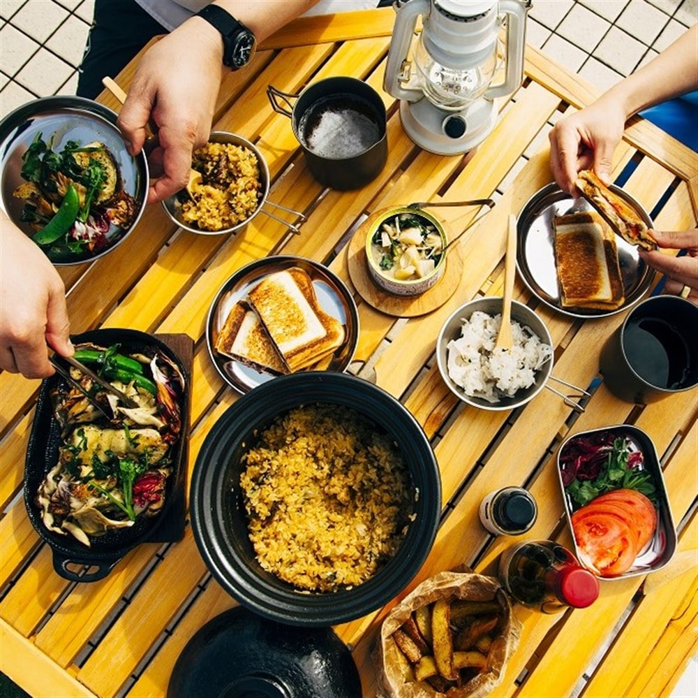 お庭で ベランダで 気軽に外ごはん 外で 食べて 笑おう Akomeya Tokyo