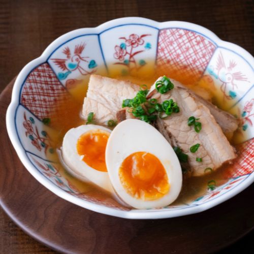 【粉末だし かつお】出汁豚角煮卵