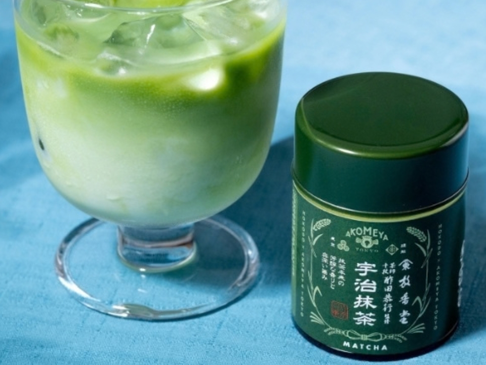 AKOMEYA TOKYO/ 宇治抹茶缶
