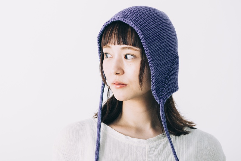 iris knit scarf
